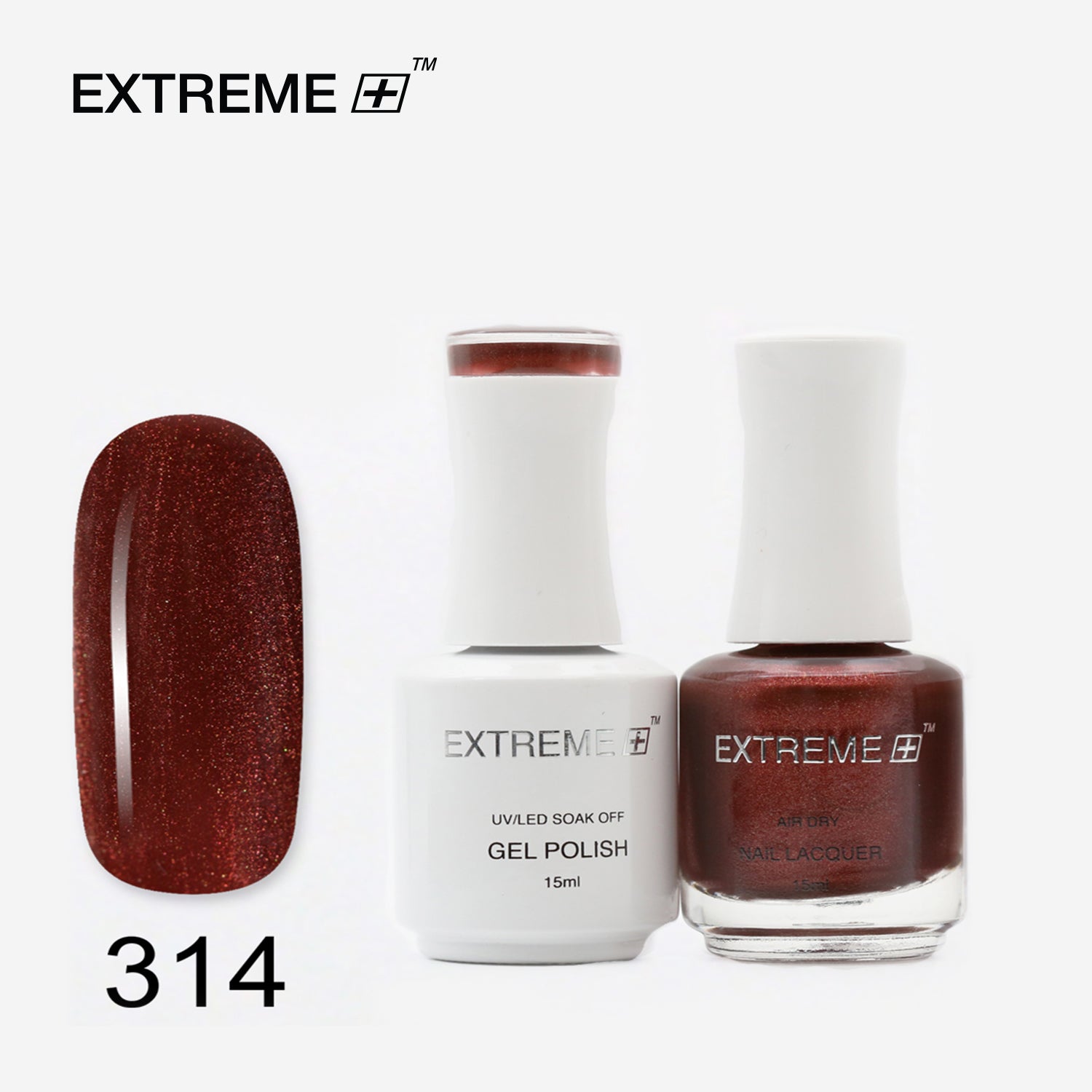 EXTREME+ Gel Matching Lacquer (Duo) - #314