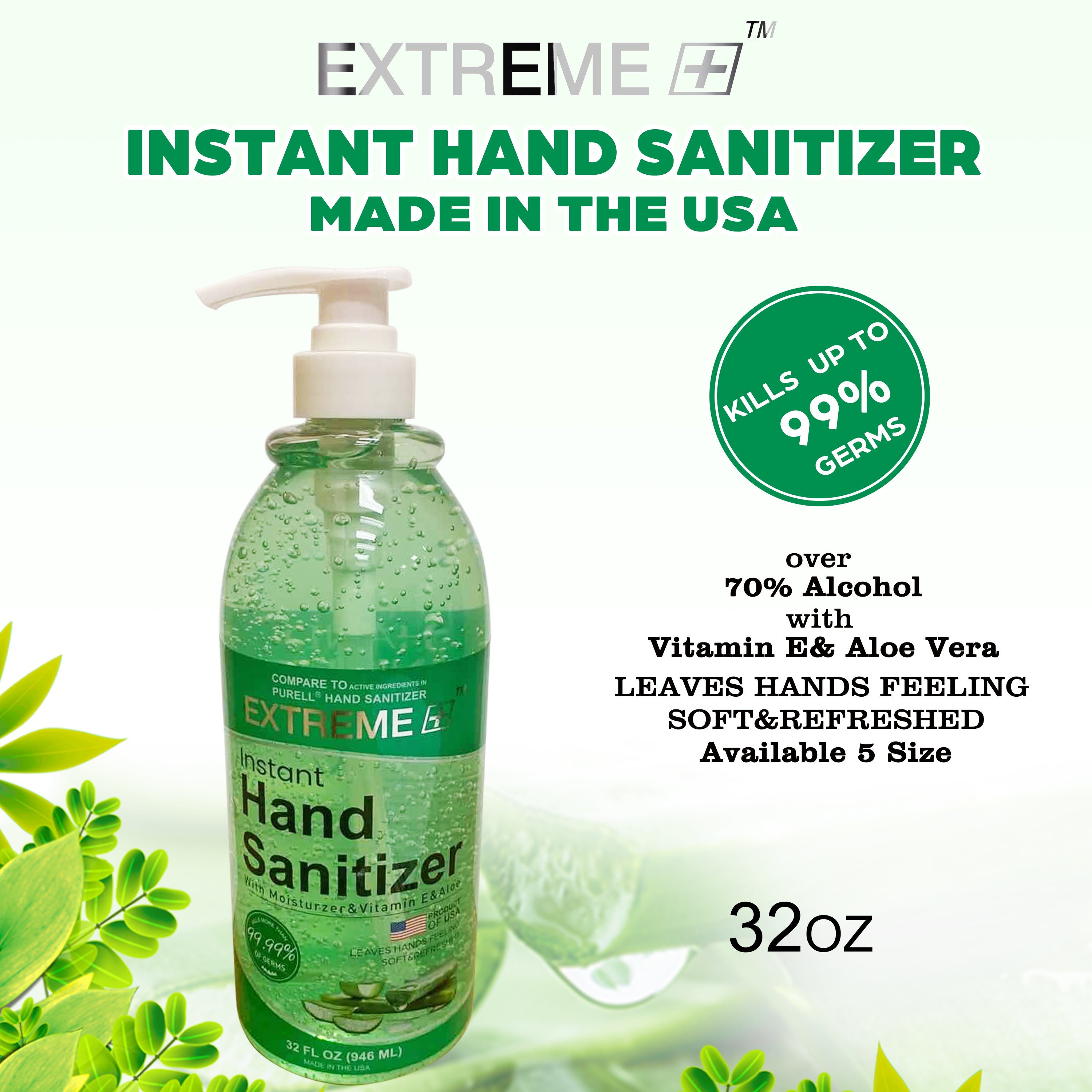 GreenBeauty Hand Sanitizer 16 oz