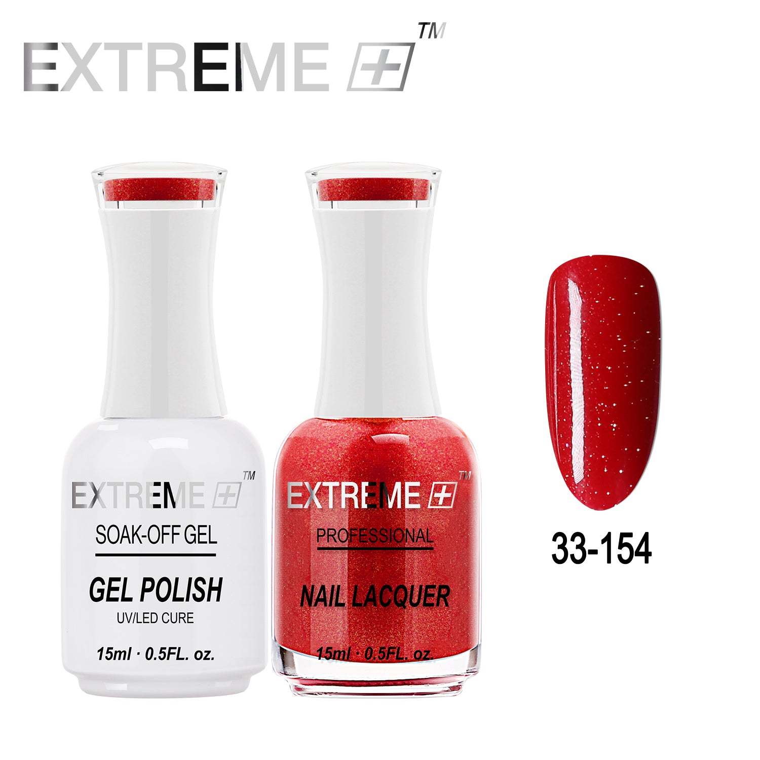 EXTREME+ All-in-One Gel Polish and Nail Lacquer Matching Duo #G033