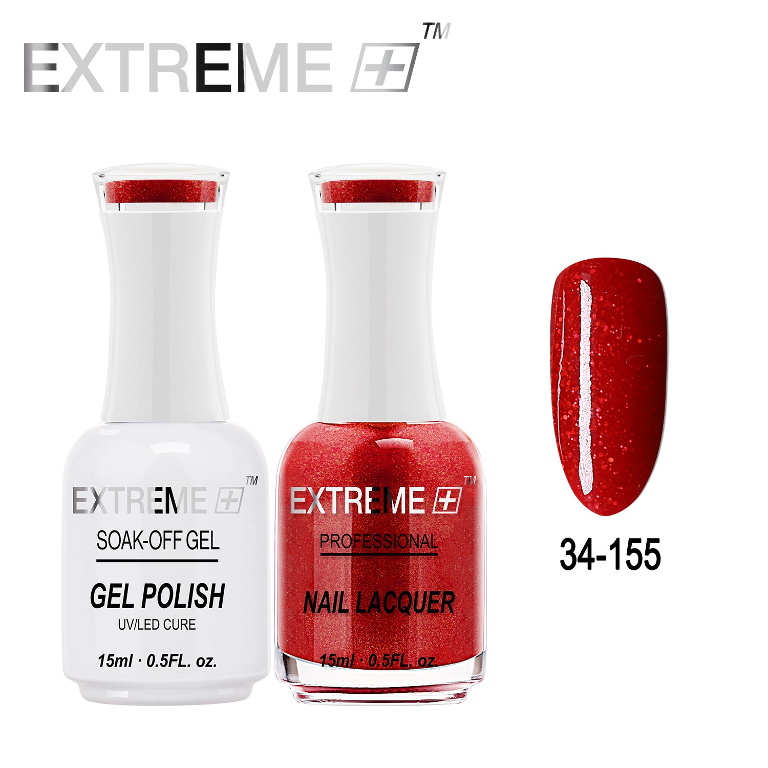 EXTREME+ All-in-One Gel Polish and Nail Lacquer Matching Duo #G034