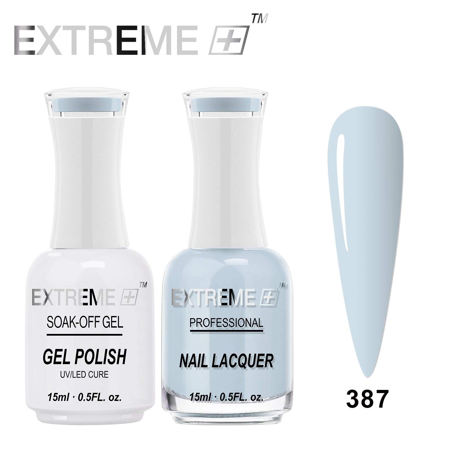 EXTREME+ Gel Matching Lacquer (Duo) - #387