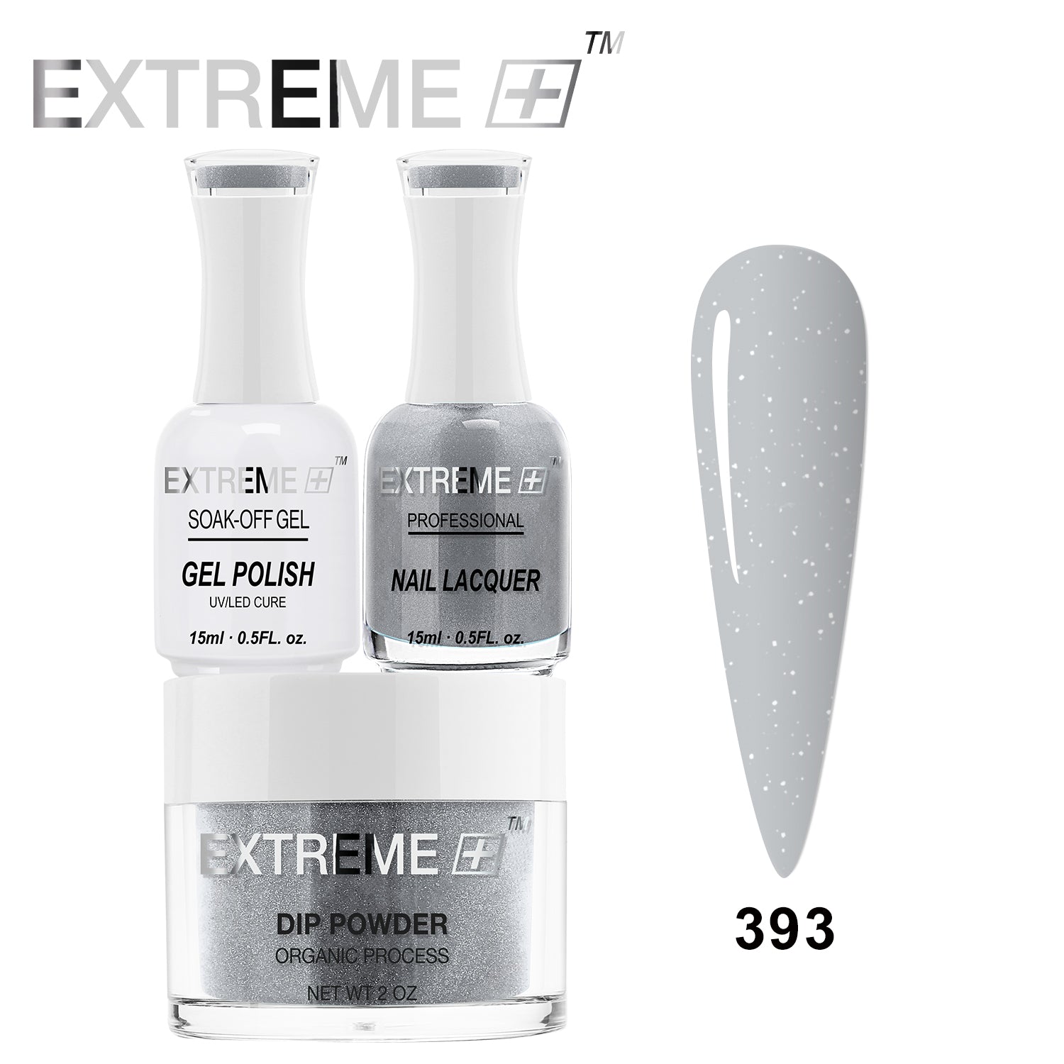 EXTREME+ 3 in 1 Combo Set - Gel, Lacquer, & Dip - #393