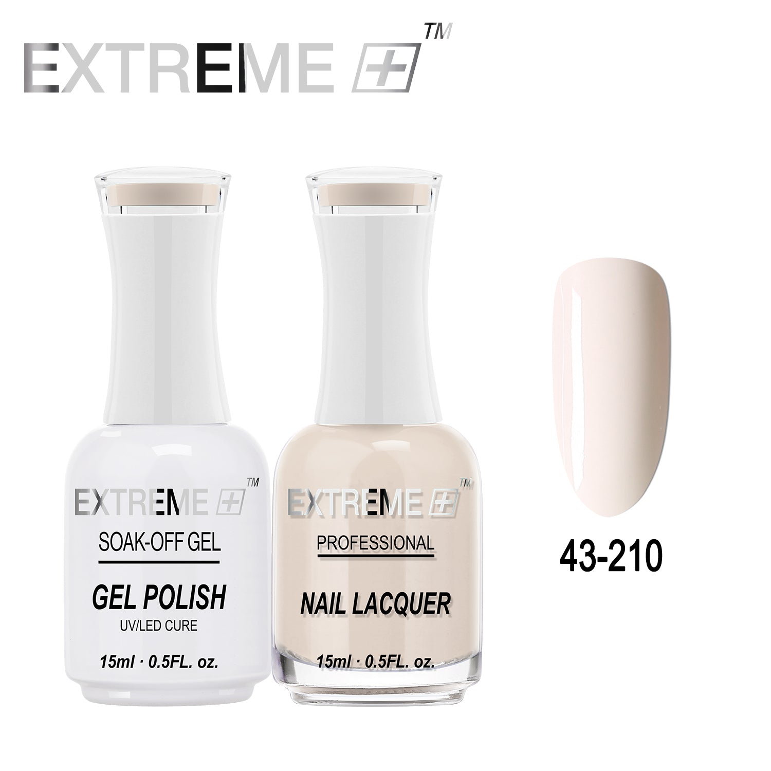 EXTREME+ All-in-One Gel Polish and Nail Lacquer Matching Duo #G043