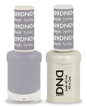 DND - Gel & Lacquer # 439 Purple Spring