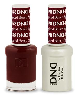 DND - Gel & Lacquer # 478 Spiced Berry