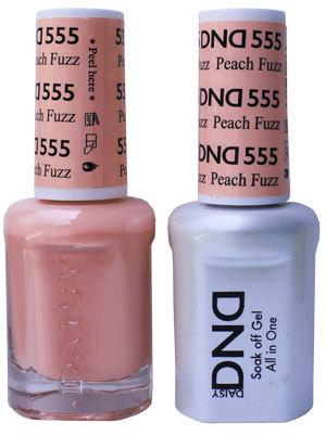 DND - Gel & Lacquer # 555 Peach Fuzz