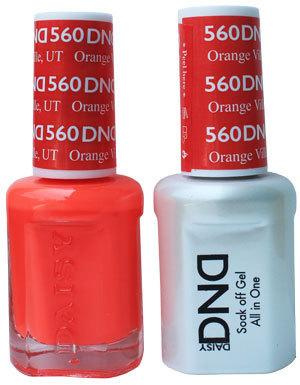 DND - Gel & Lacquer # 560 Orange Ville, UT