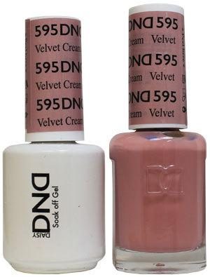 DND - Gel & Lacquer # 595 Velvet Cream