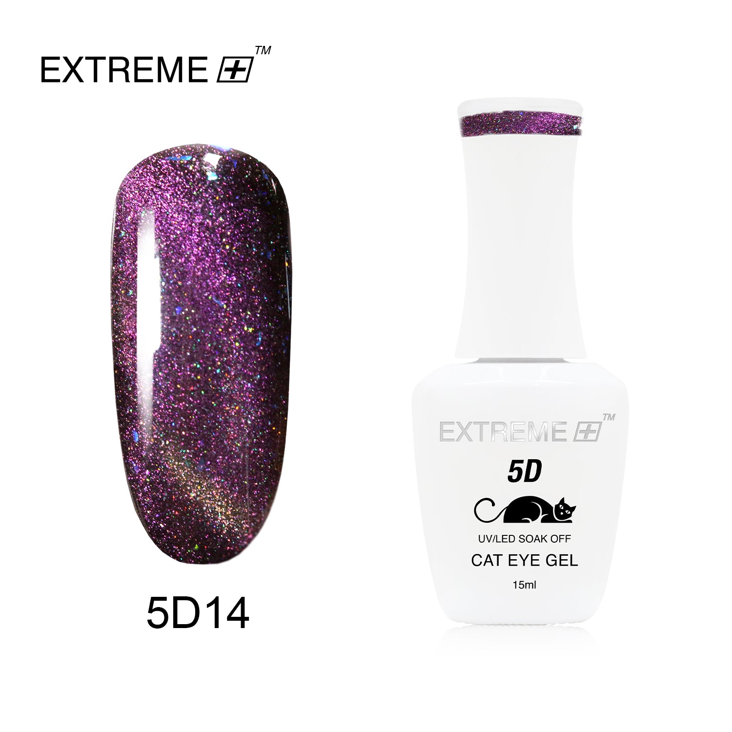 EXTREME+ 5D Cat Eye Gel #5D14