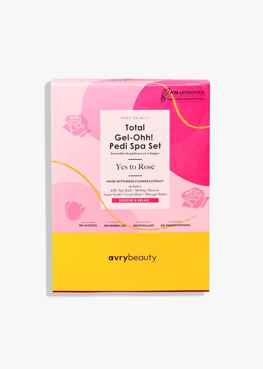 Avry Beauty Gel-Ohh Pedicure 5 Steps - Yes to Rose