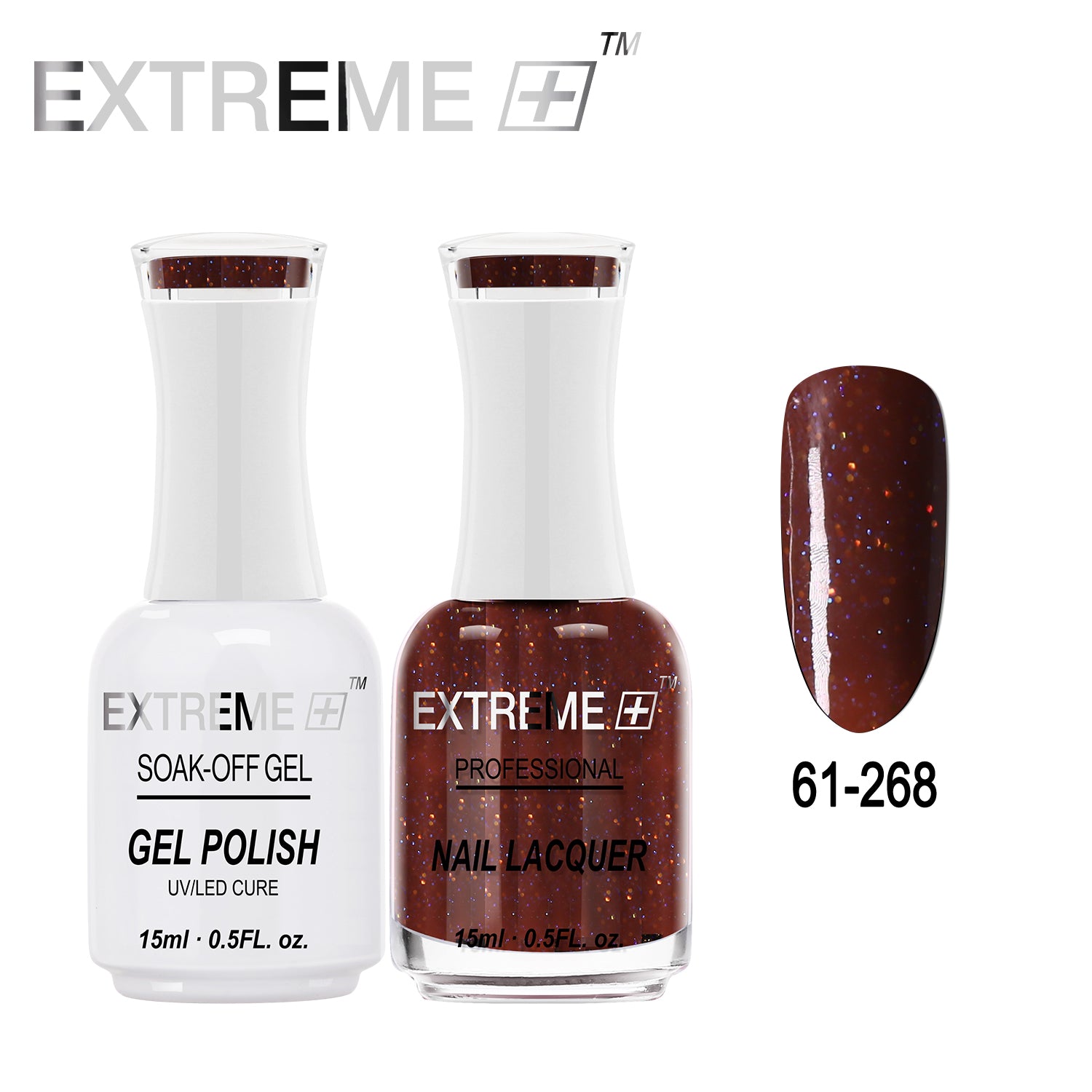 EXTREME+ All-in-One Gel Polish and Nail Lacquer Matching Duo #G061