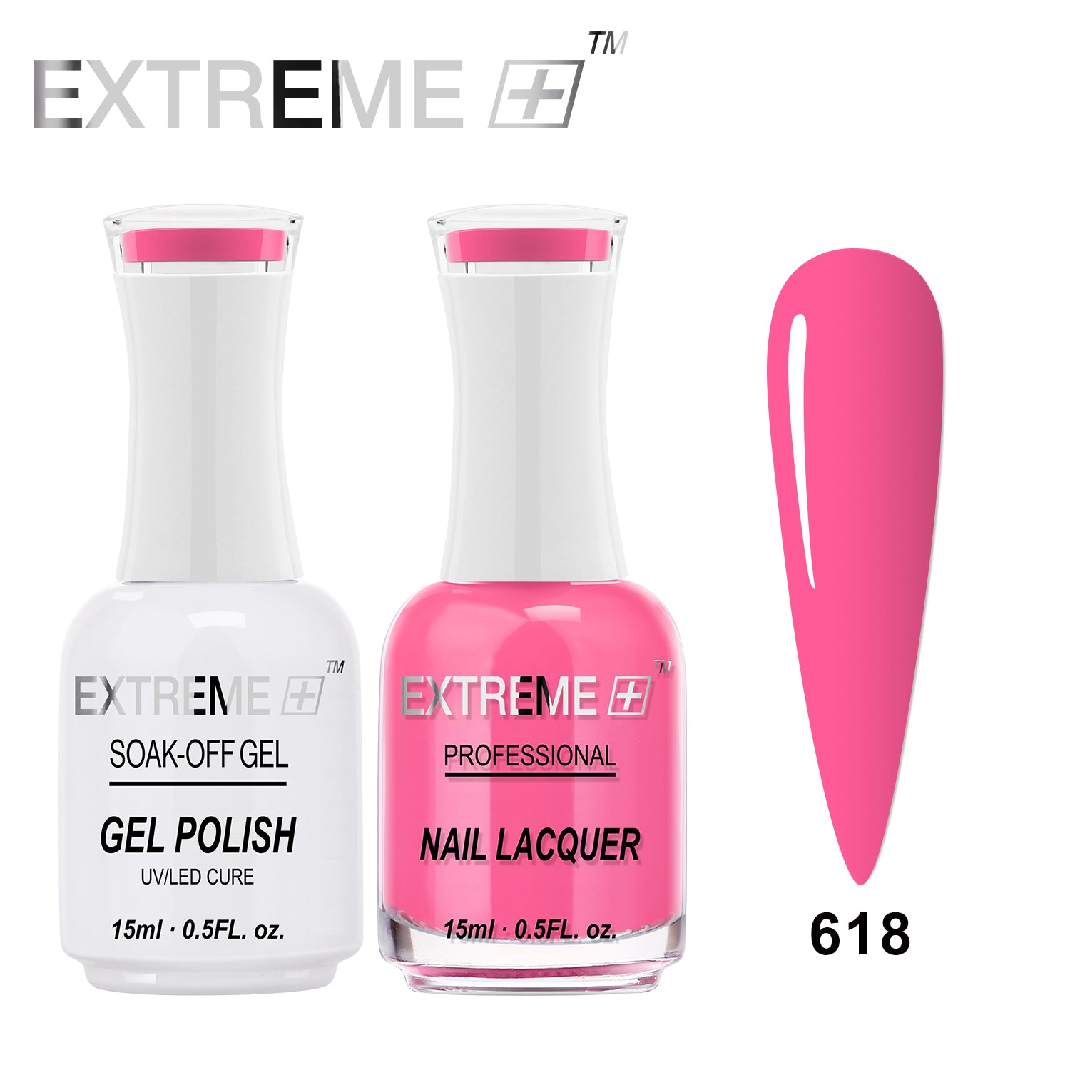 EXTREME+ Gel Matching Lacquer (Duo) - #618