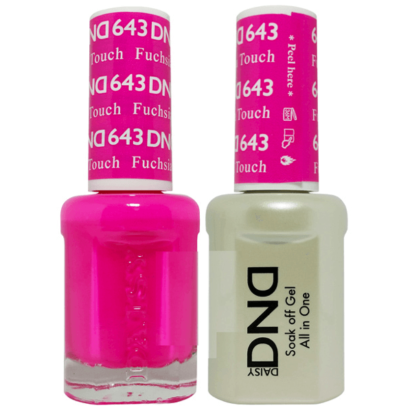 DND - Gel & Lacquer # 643 Fuchsia Touch