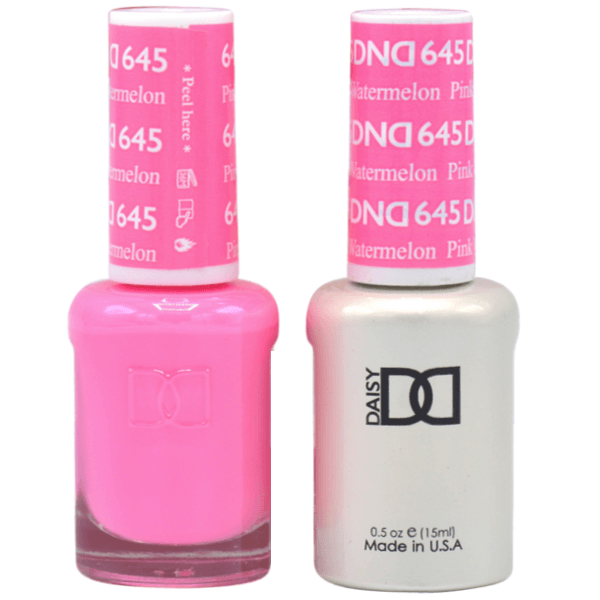 DND - Gel & Lacquer # 645 Pinky Watermelon