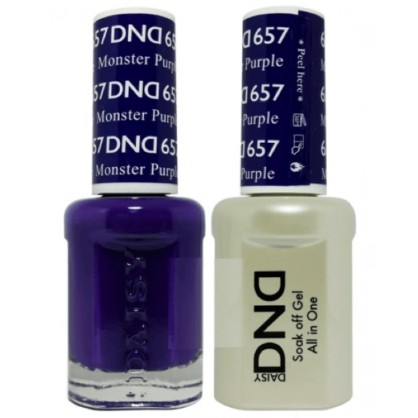 DND - Gel & Lacquer # 657 Monster Purple