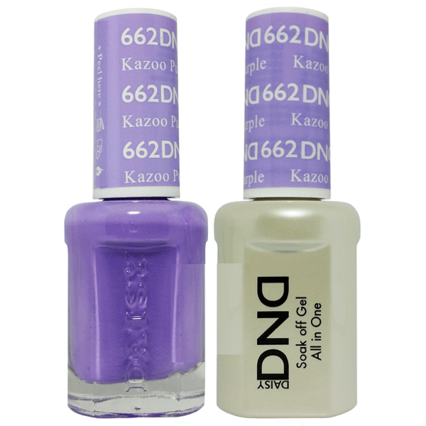 DND - Gel & Lacquer # 662 Kazo Purple