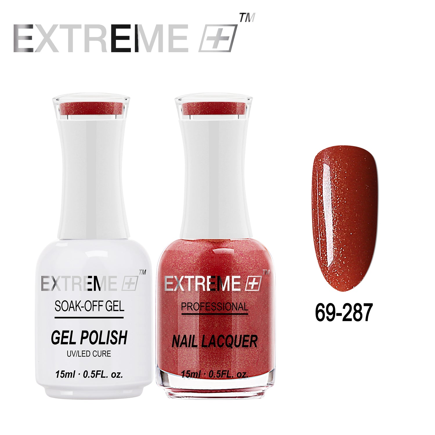 EXTREME+ All-in-One Gel Polish and Nail Lacquer Matching Duo #G069