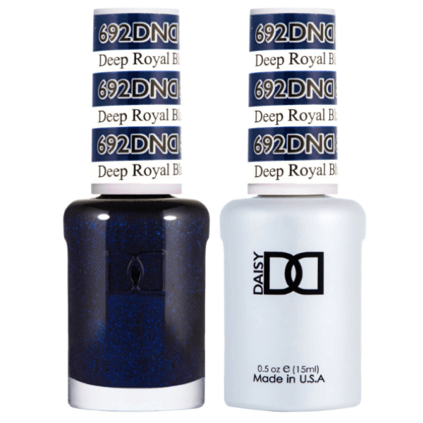 DND - Gel & Lacquer # 692 Deep Royal Blue