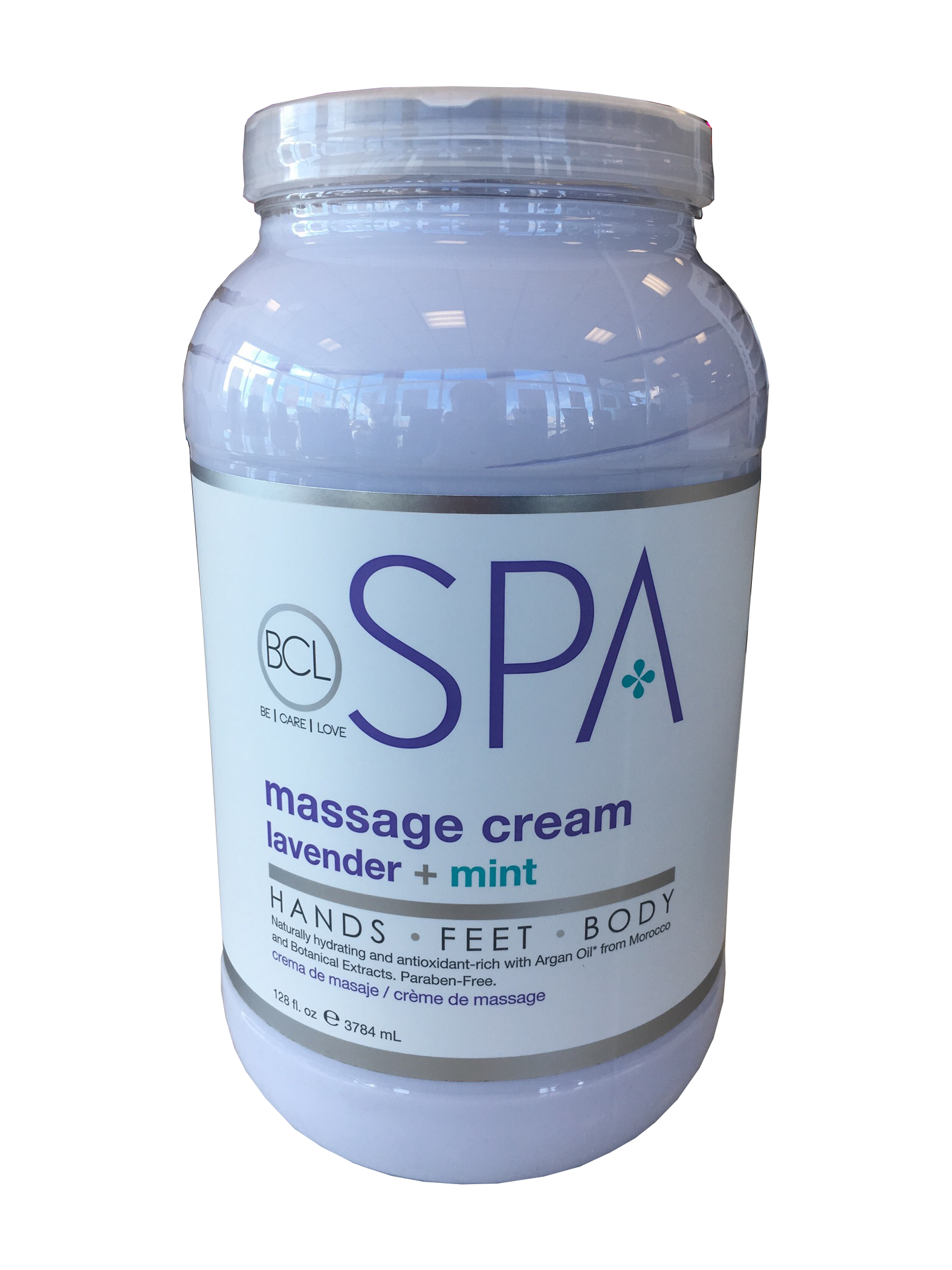 BCL Spa Massage Cream Lavender + Mint (128 oz)