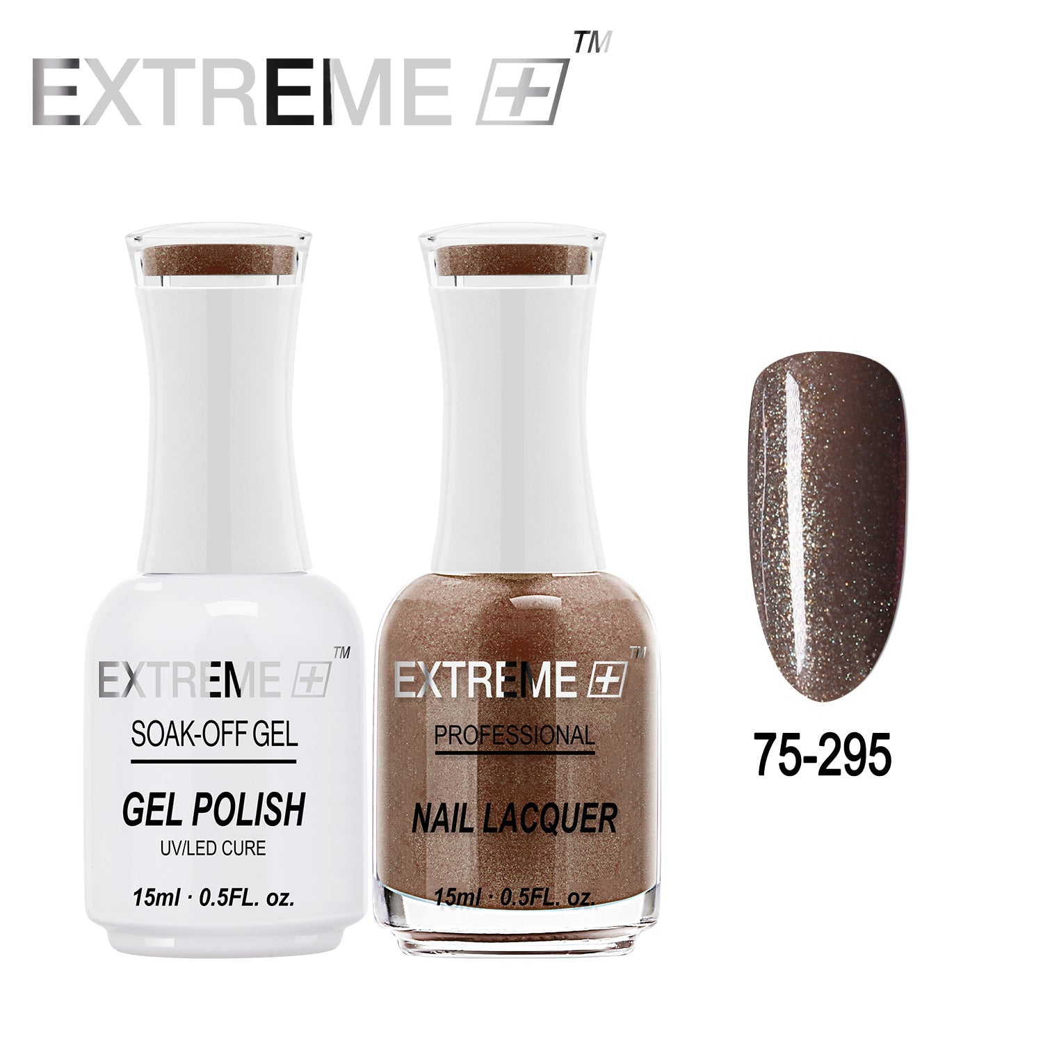 EXTREME+ All-in-One Gel Polish and Nail Lacquer Matching Duo #G075