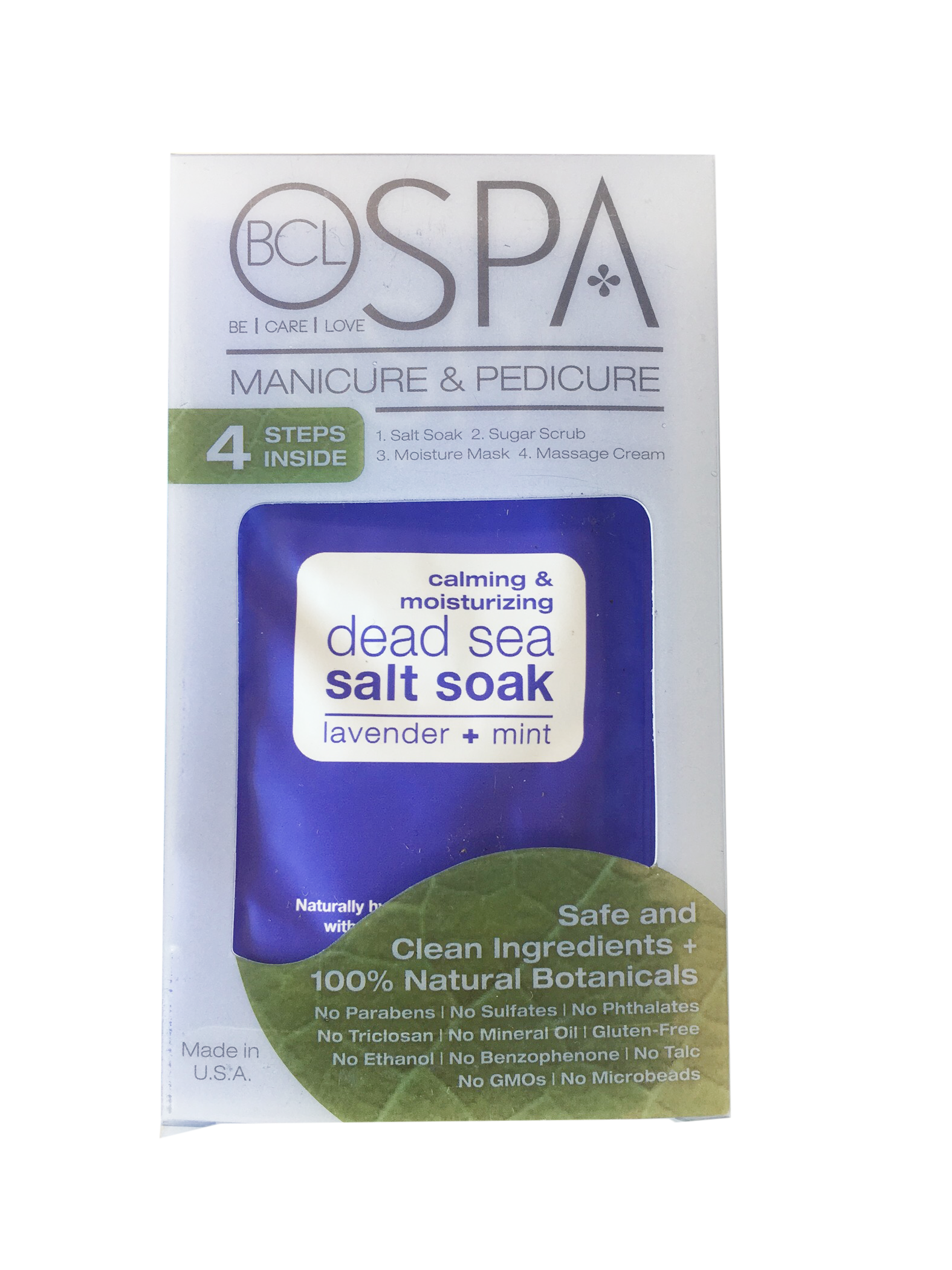 BCL Spa 4 Step Deluxe Organic - Lavender - Case of 72