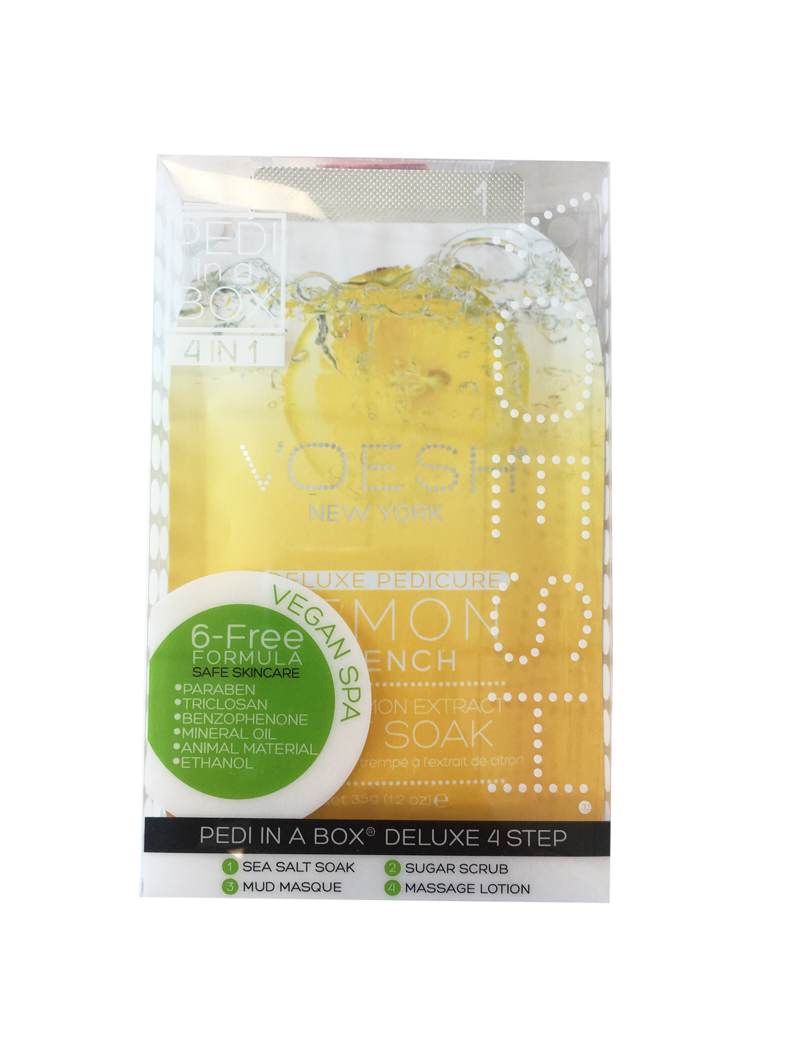 VOESH Deluxe Pedicure 4 Step - Lemon