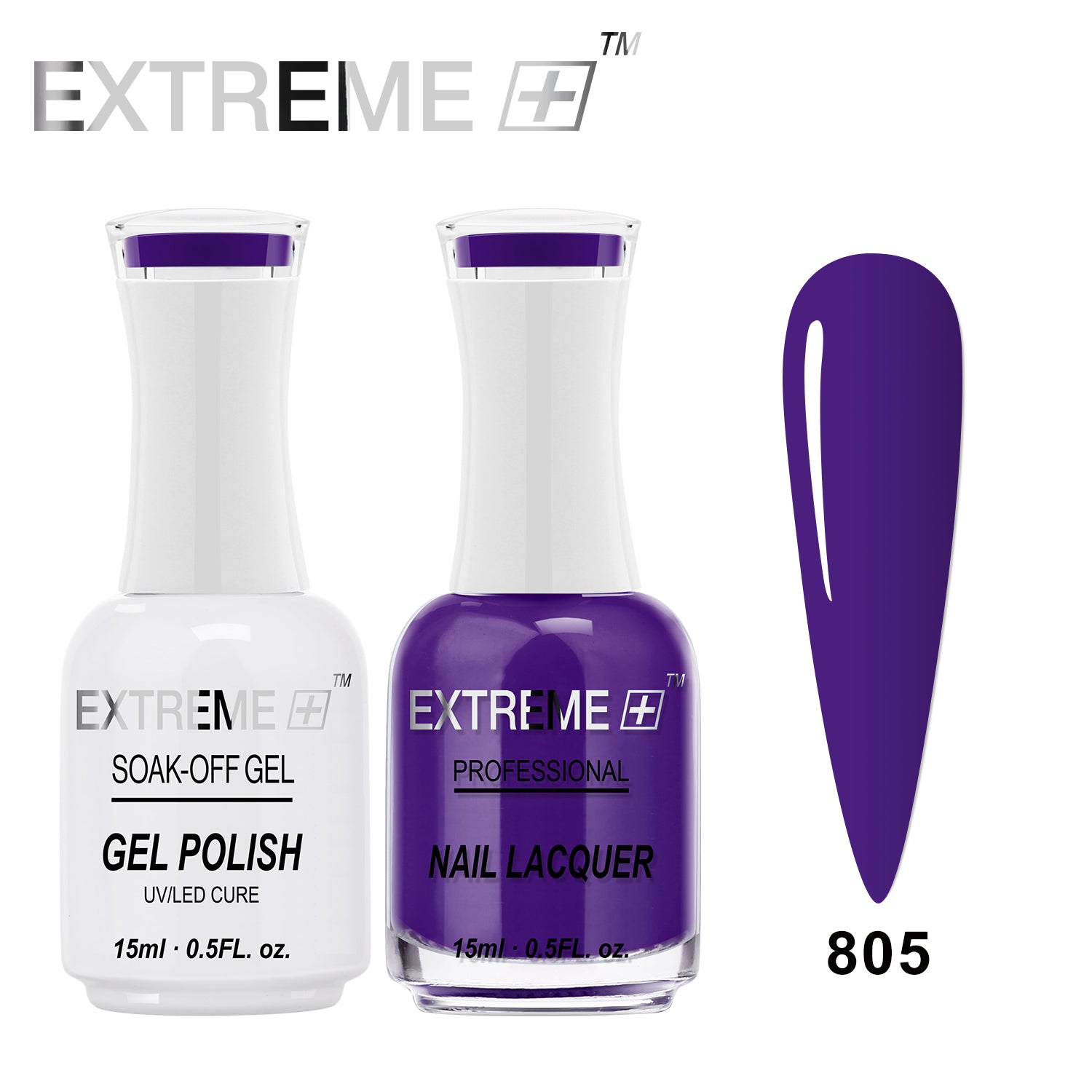 EXTREME+ Gel Matching Lacquer (Duo) - #805