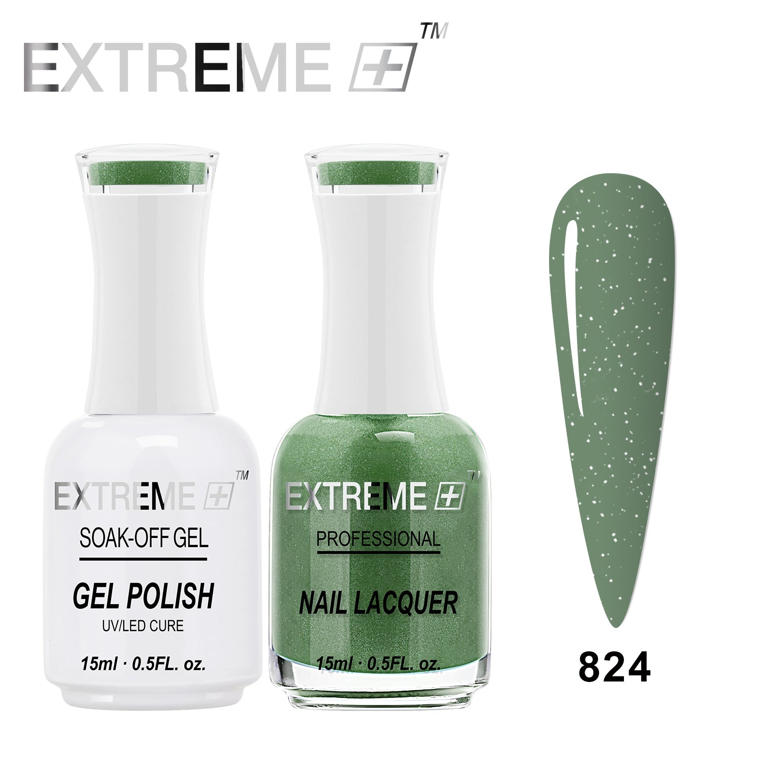 EXTREME+ Gel Matching Lacquer (Duo) - #824