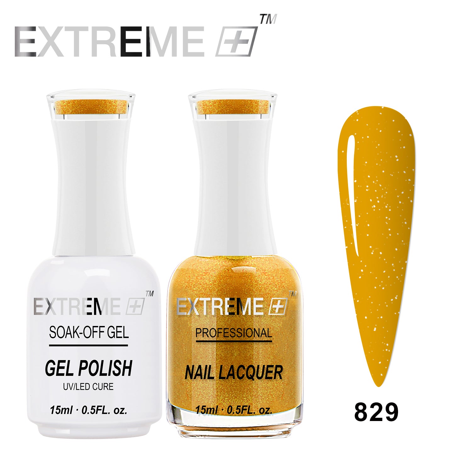 EXTREME+ Gel Matching Lacquer (Duo) - #829