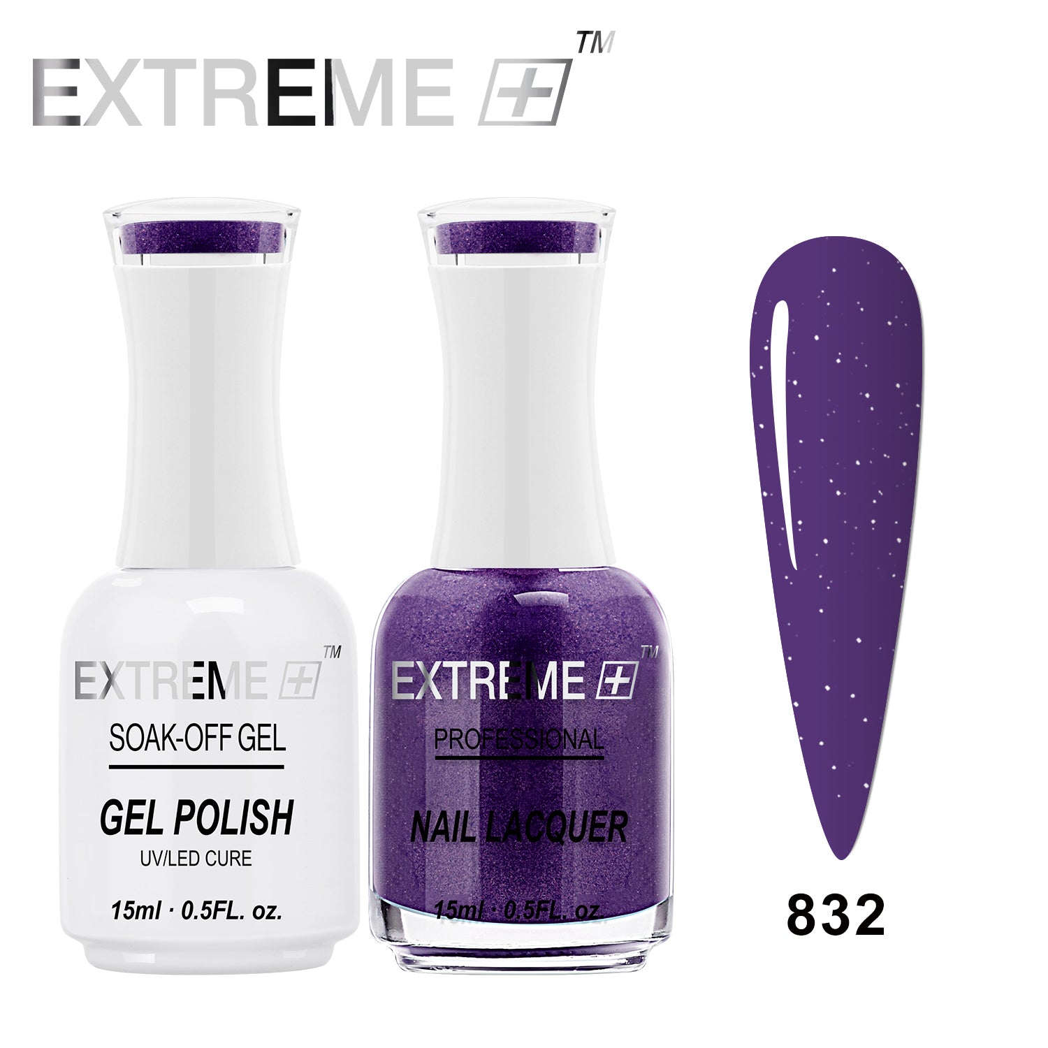 EXTREME+ Gel Matching Lacquer (Duo) - #832