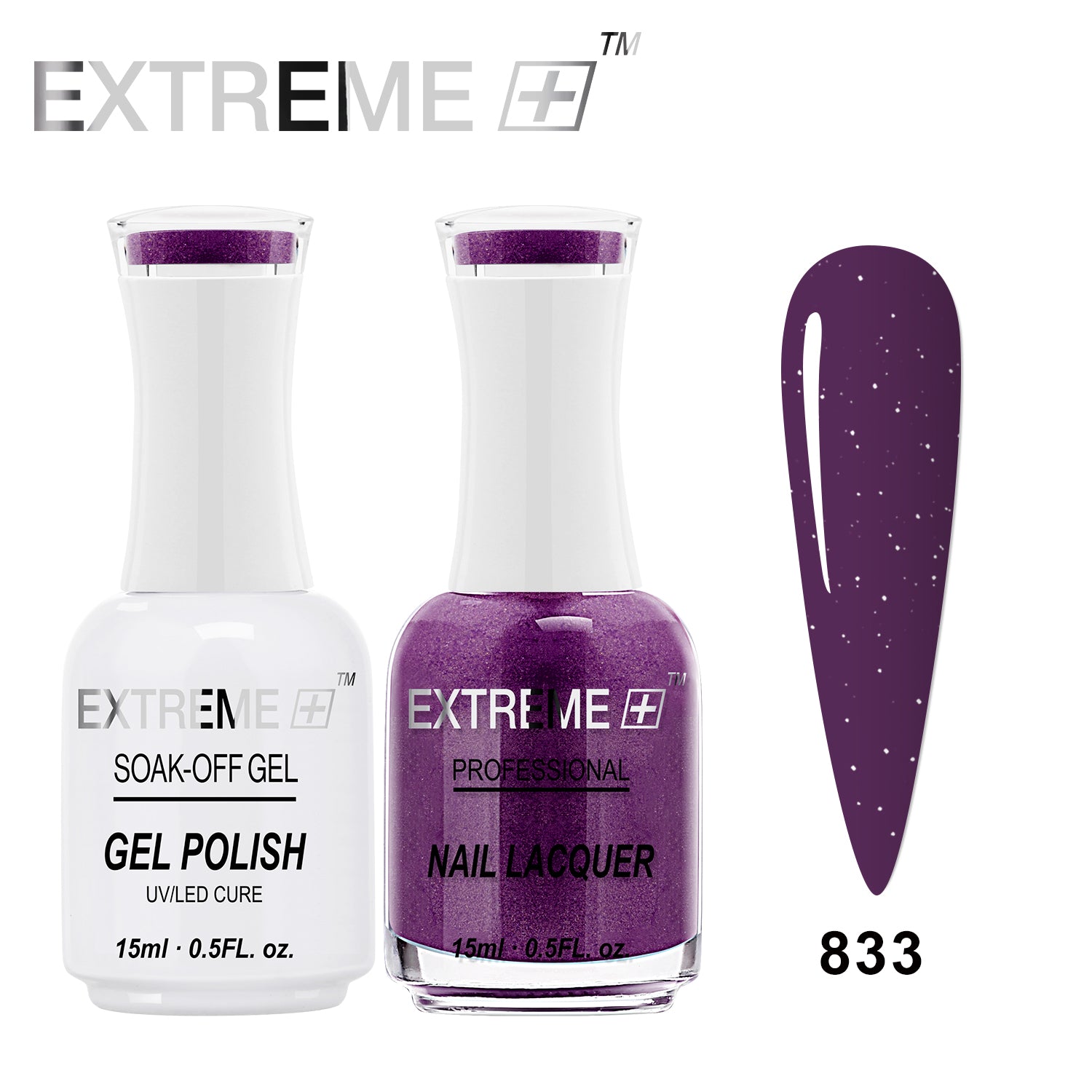 EXTREME+ Gel Matching Lacquer (Duo) - #833