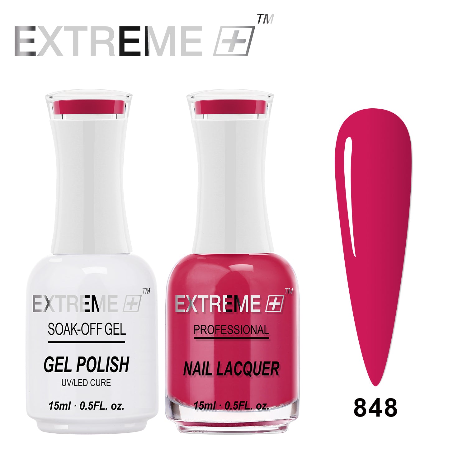 EXTREME+ Gel Matching Lacquer (Duo) - #848