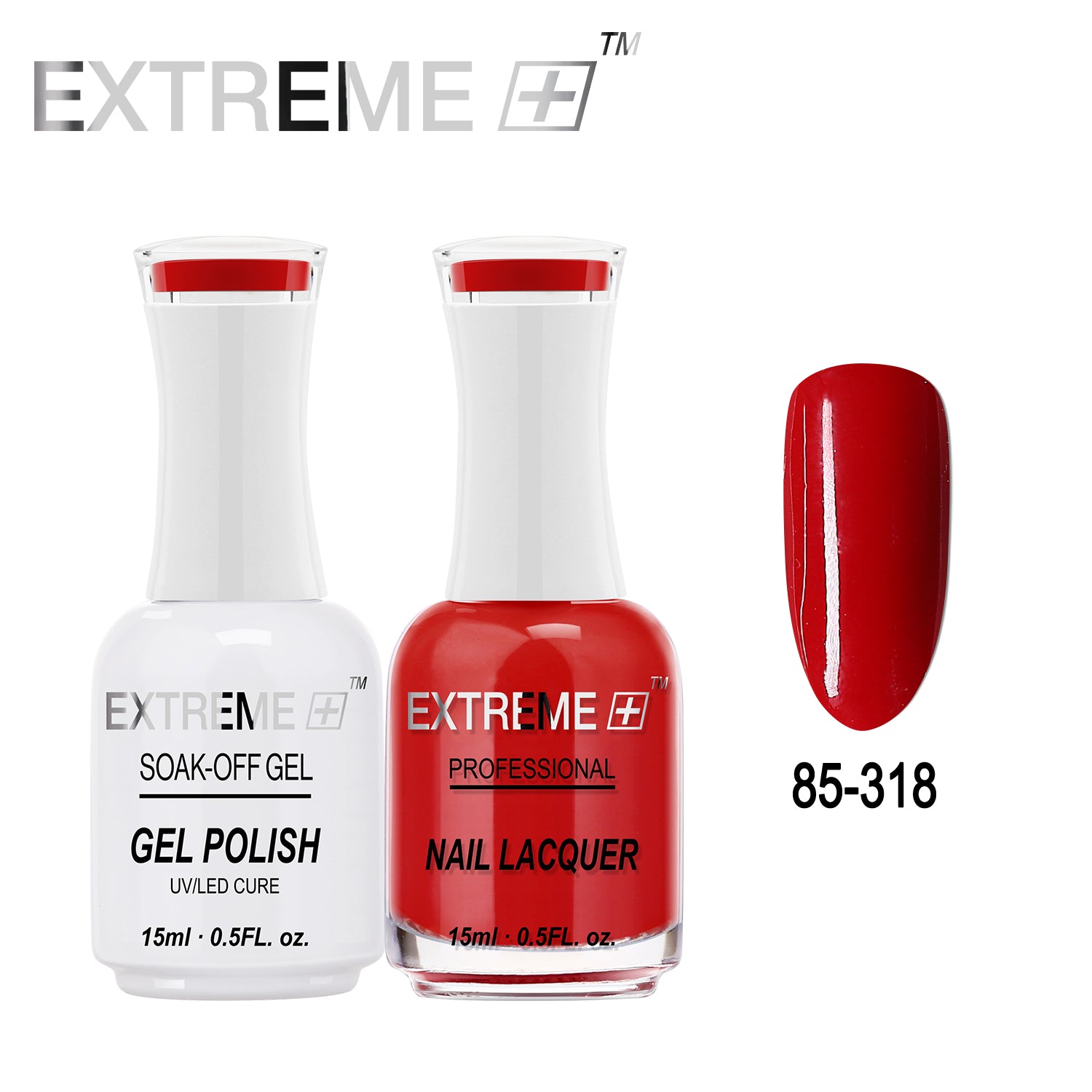 EXTREME+ All-in-One Gel Polish and Nail Lacquer Matching Duo #G085