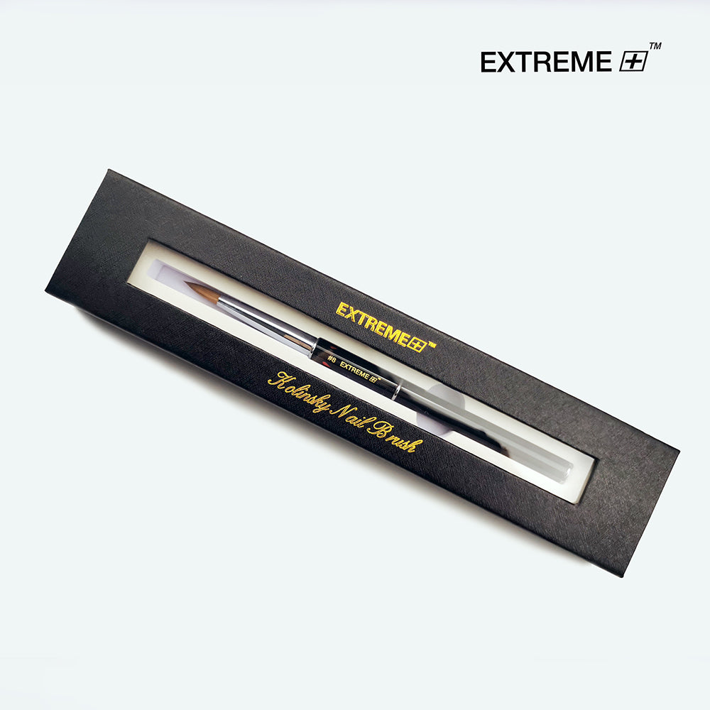 EXTREME+ HEART Kolinsky Acrylic Nail Brush #08