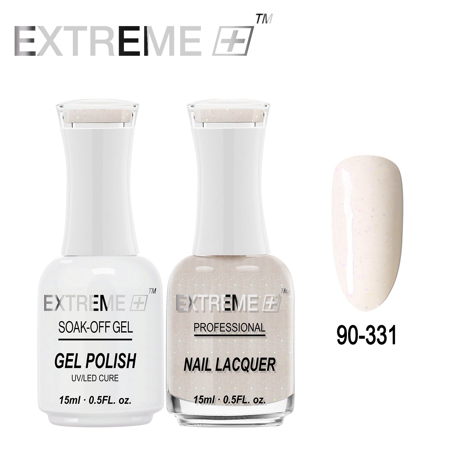 EXTREME+ All-in-One Gel Polish and Nail Lacquer Matching Duo #G090