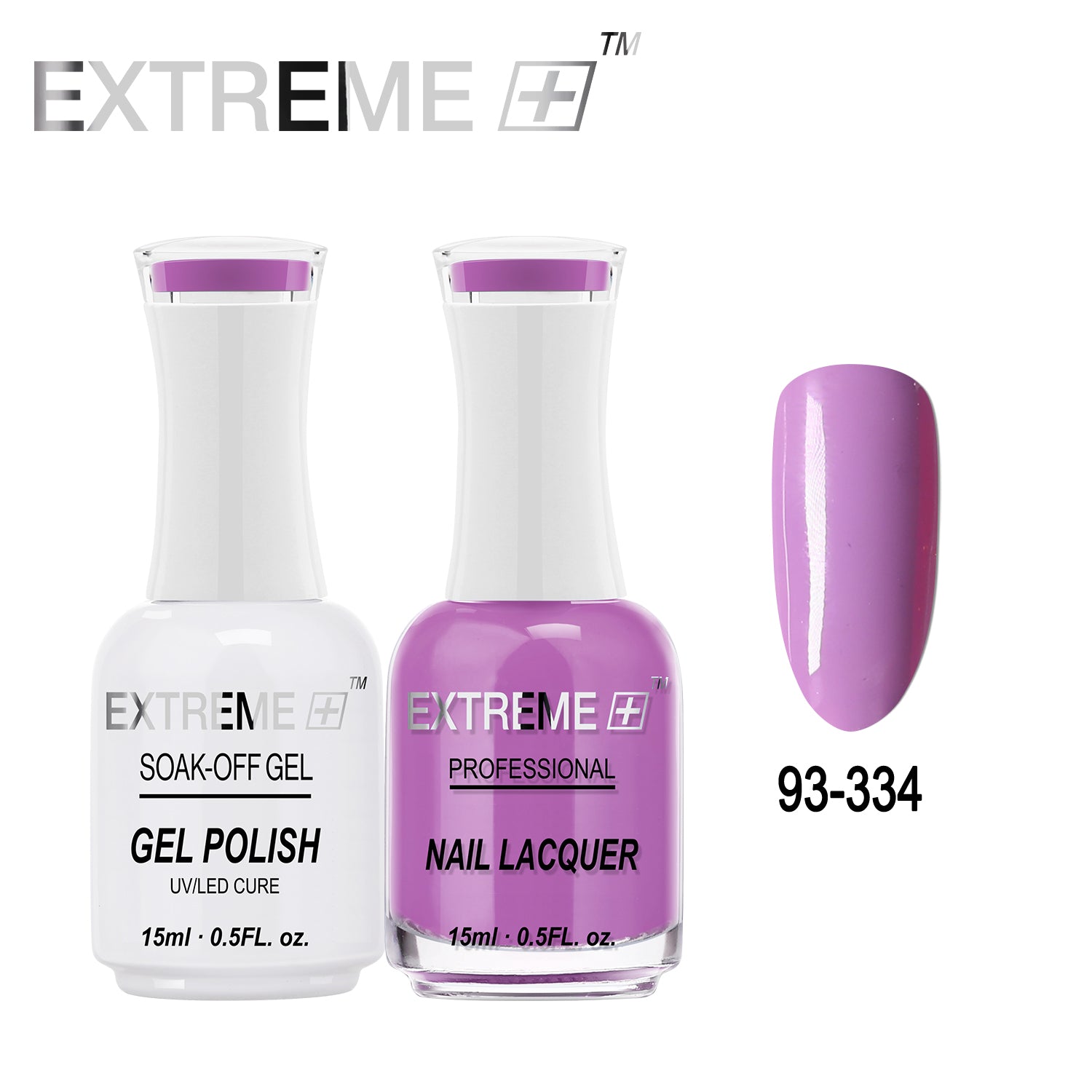 EXTREME+ All-in-One Gel Polish and Nail Lacquer Matching Duo #G093