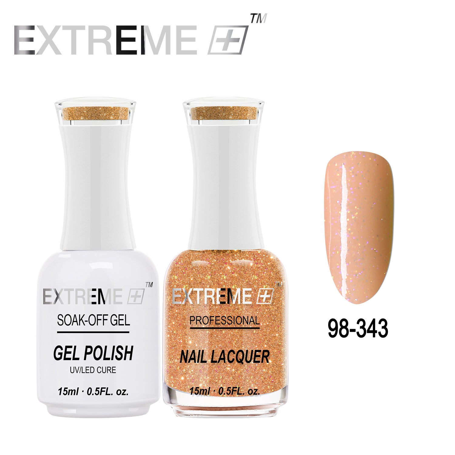 EXTREME+ All-in-One Gel Polish and Nail Lacquer Matching Duo #G098