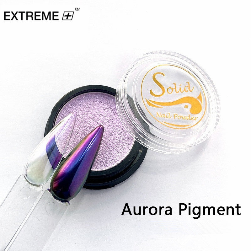 EXTREME+ Mirror Nail Glitter Aurora Powder Ice Kit 6 colors