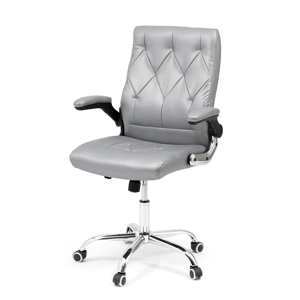 Customer Chair B207 Carbon Fiber - Gray