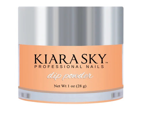 Kiara Sky Glow In Dark Dip Powder - DG138 Peach Please