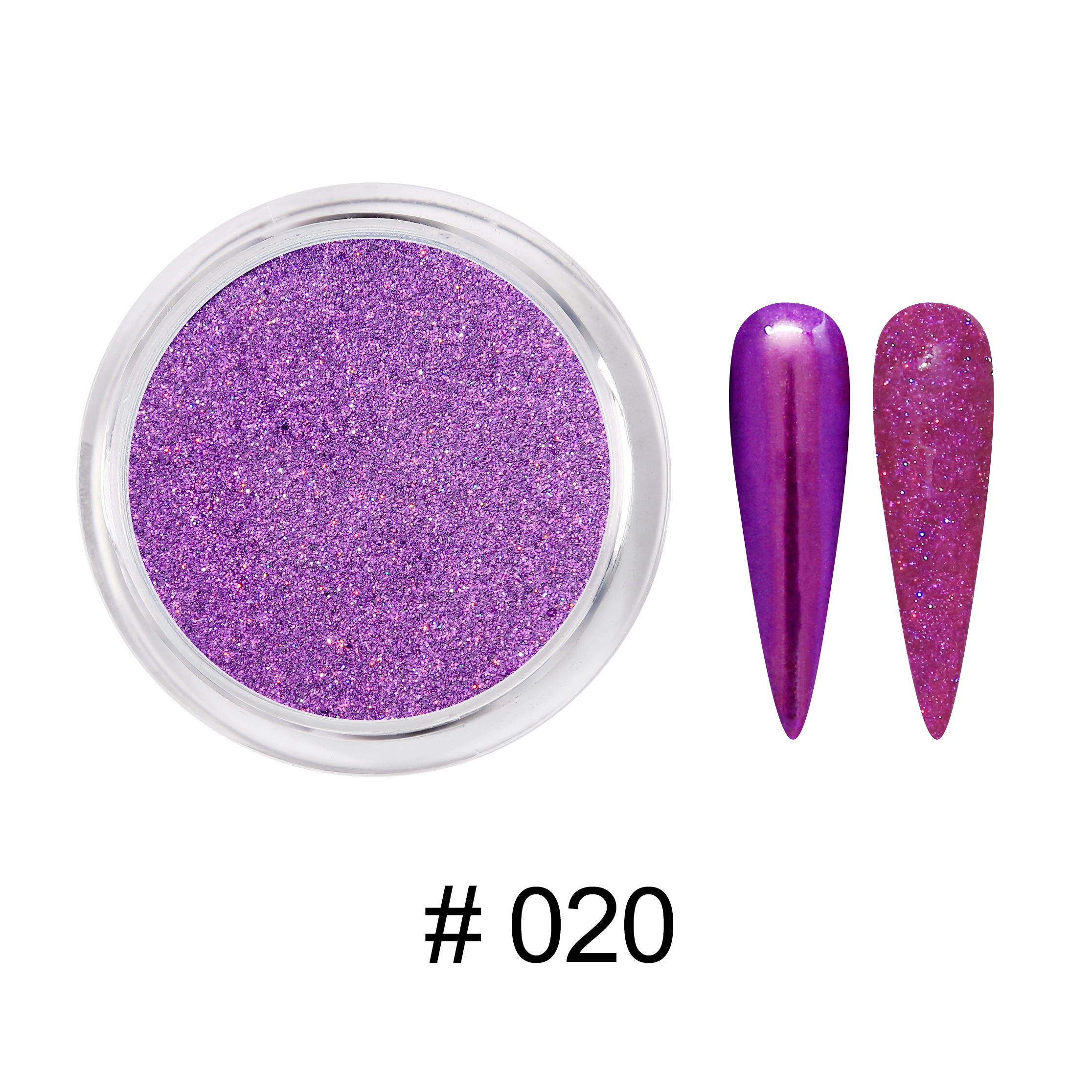 EXTREME+ Holo Chrome Dip Powder - #020