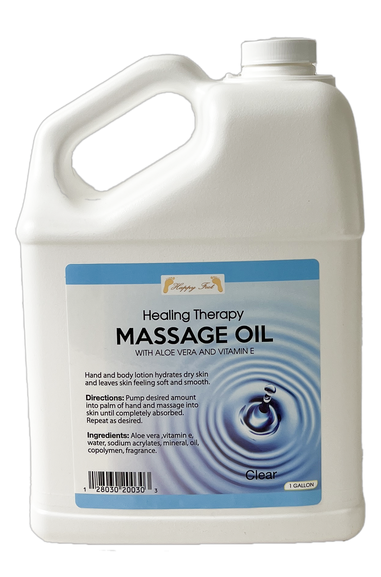 HappyFeet Massage Oil - Clear