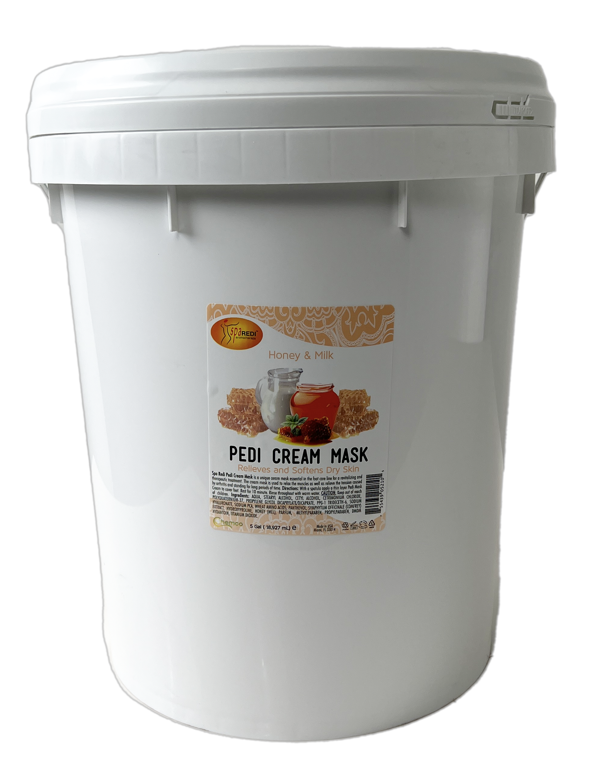 Spa Redi Cream Mask Bucket - Milk & Honey