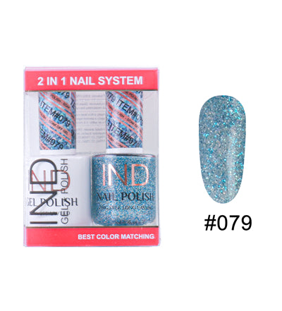 IND Nail Polish Gel & Matching Lacquer Set - #79