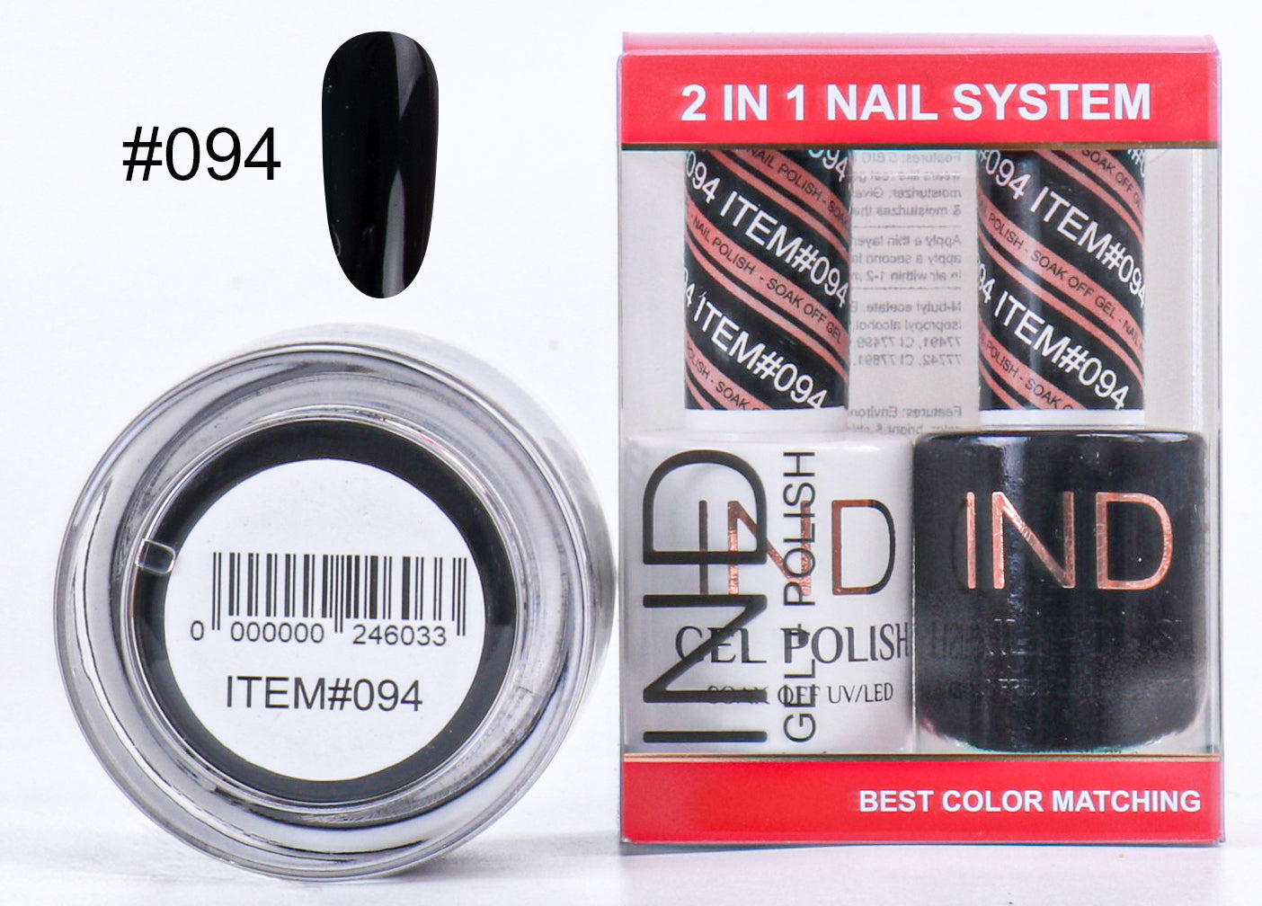 IND 3 IN 1 Combo Gel +Lacquer+dipping powder - #94