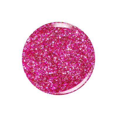 Kiara Sky Platinum FX Glitter Gel - GFX211 HOTTER PINK