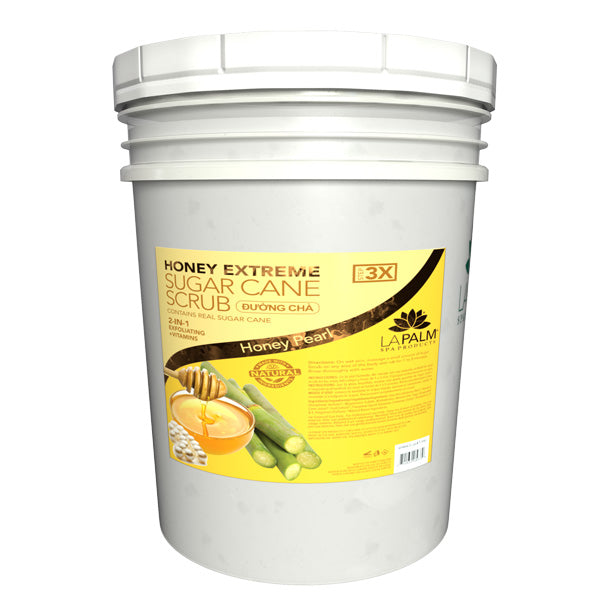 La Palm Honey Extreme Sugar Scrub Bucket - Honey Pearl