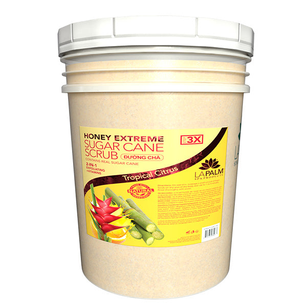 La Palm Honey Extreme Sugar Scrub Bucket - Tropical Citrus