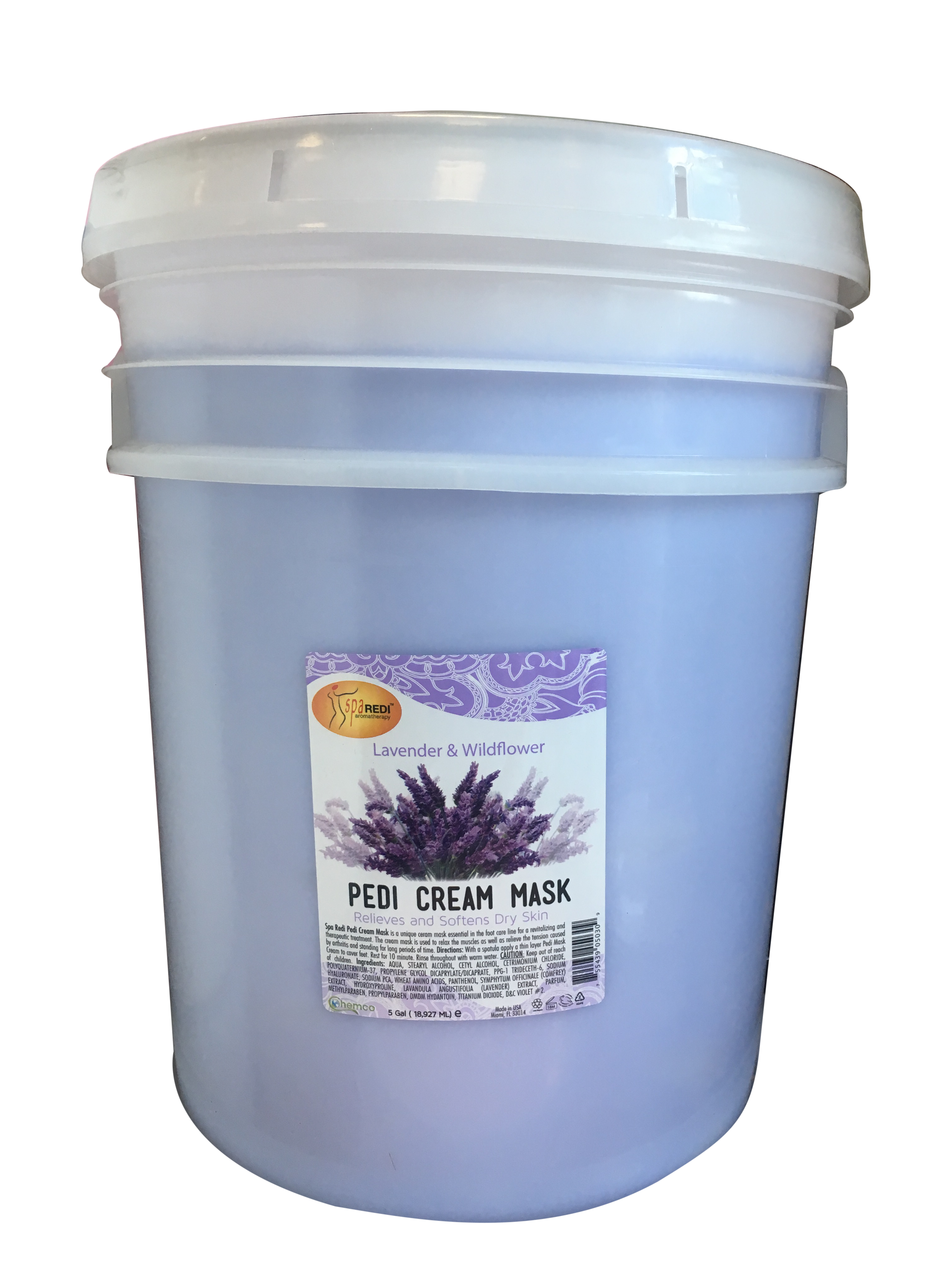 Chemco Cream Masque Bucket - Lavender