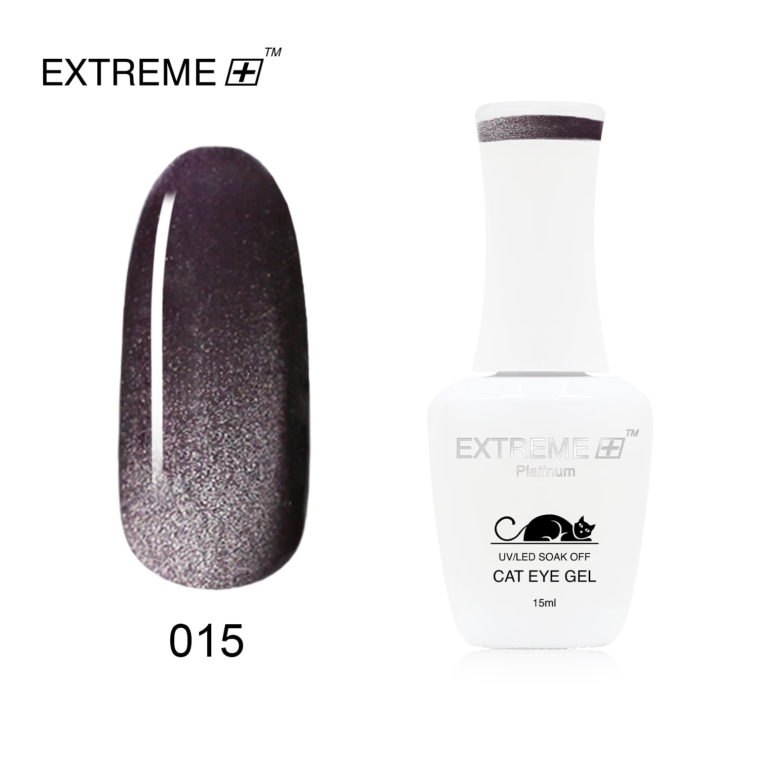 EXTREME+ Platinum CAT EYE Gel # 015